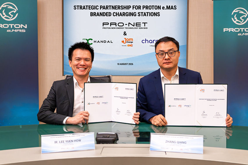 Pro-Net joins hands with DC Handal, JomCharge and chargEV