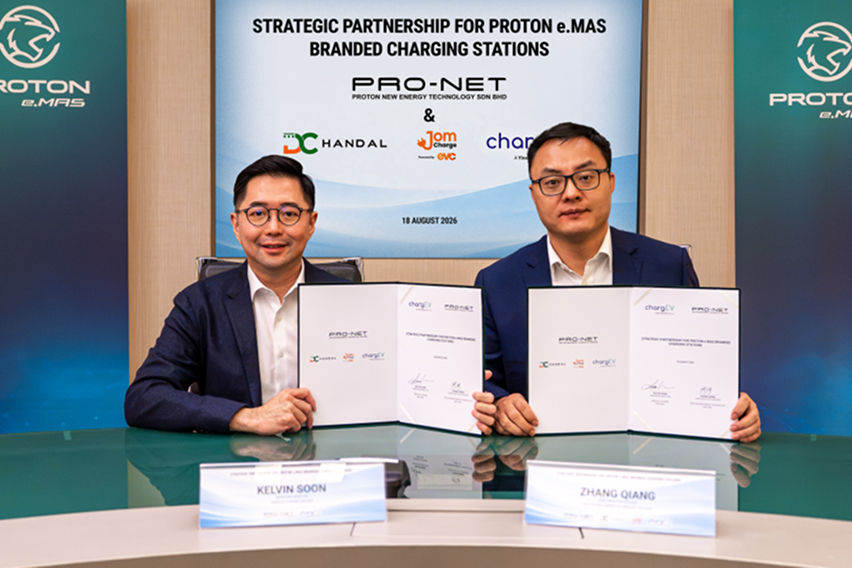 Pro-Net joins hands with DC Handal, JomCharge and chargEV