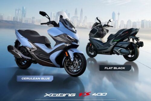 Malaysia gets a new sport-touring maxi-scooter, the Kymco XCITING VS 400 