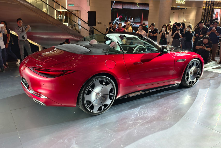 Mercedes-Maybach SL 680 Monogram Series rear view