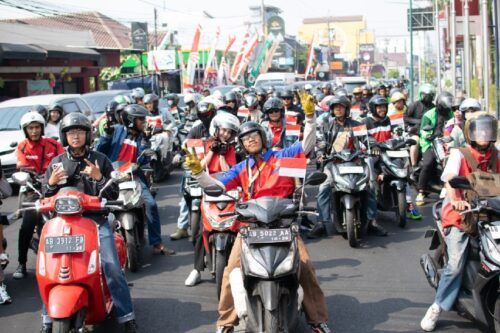 Eneos NXP dan HiTEQ Gelar Touring Kemerdekaan Serentak di 3 Kota