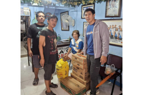 NLEX Corp. gives to flood-affected communities