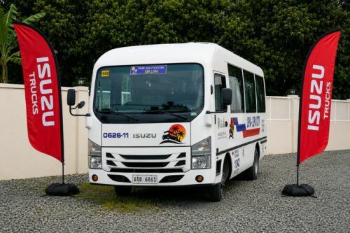 Isuzu PH delivers Class III PUVs to Ibaan-based transport coop