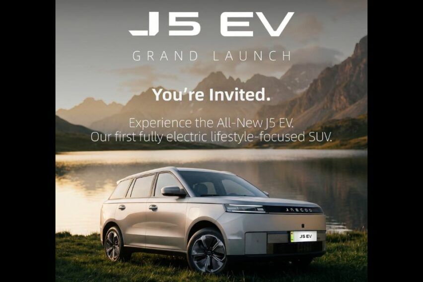 Jaecoo J5 EV launching in Malaysia on September 2