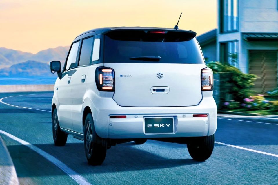 Suzuki e SKY rear