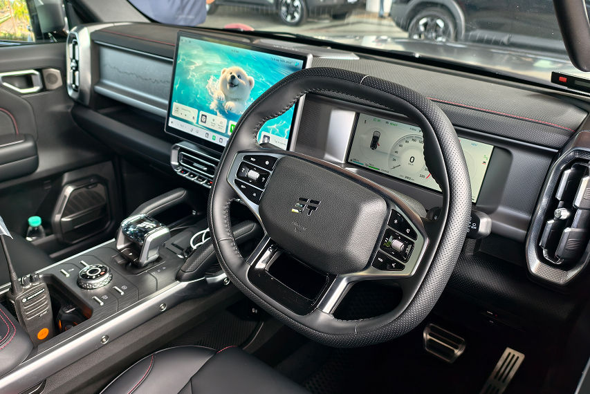 Jetour T2 i-DM interior view