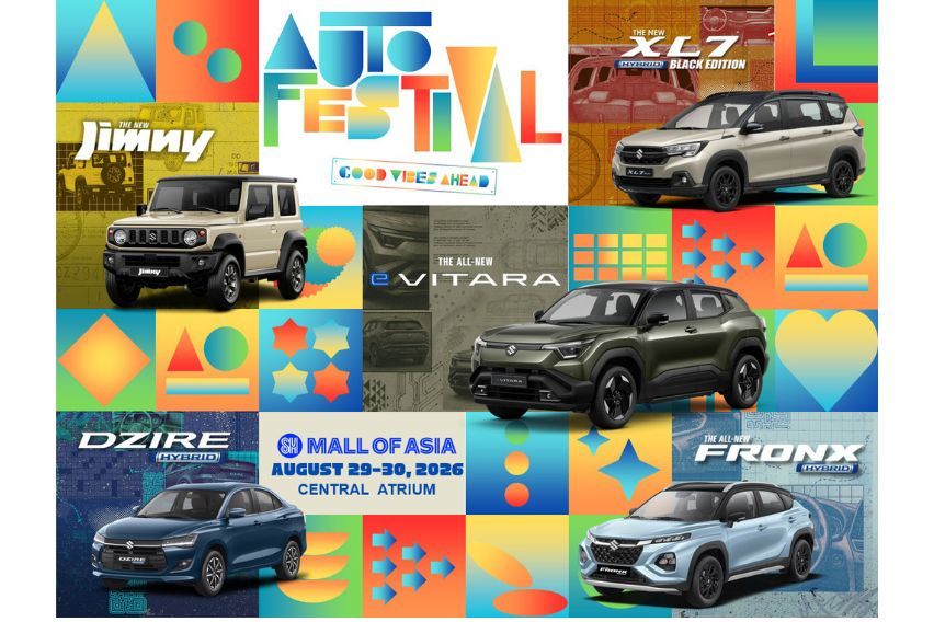 Suzuki PH to conduct 2-day Auto Festival in SM MOA this weekend