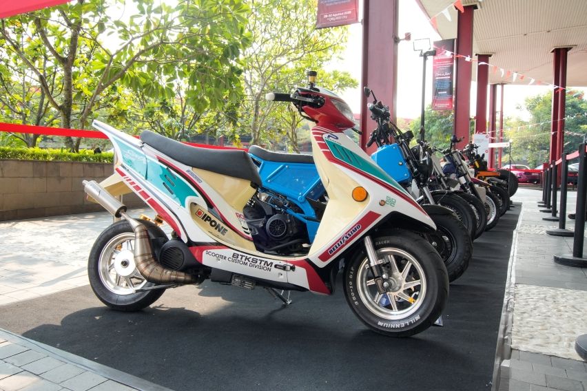 The 8th Indonesia Autovaganza Modifikasi Motor Matic