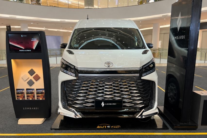 Lombardi Racik Ulang Toyota HiAce Premio Ultimate Jadi kian Mewah Luar Dalam