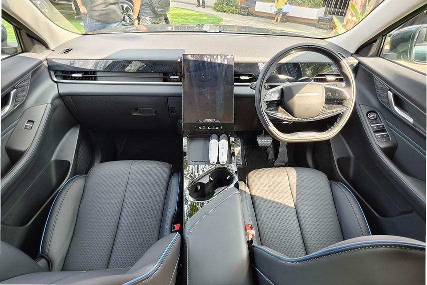 Jaecoo J5 EV interior view