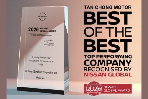Tan Chong Motor bags Nissan Global Award 2026 for strong performance