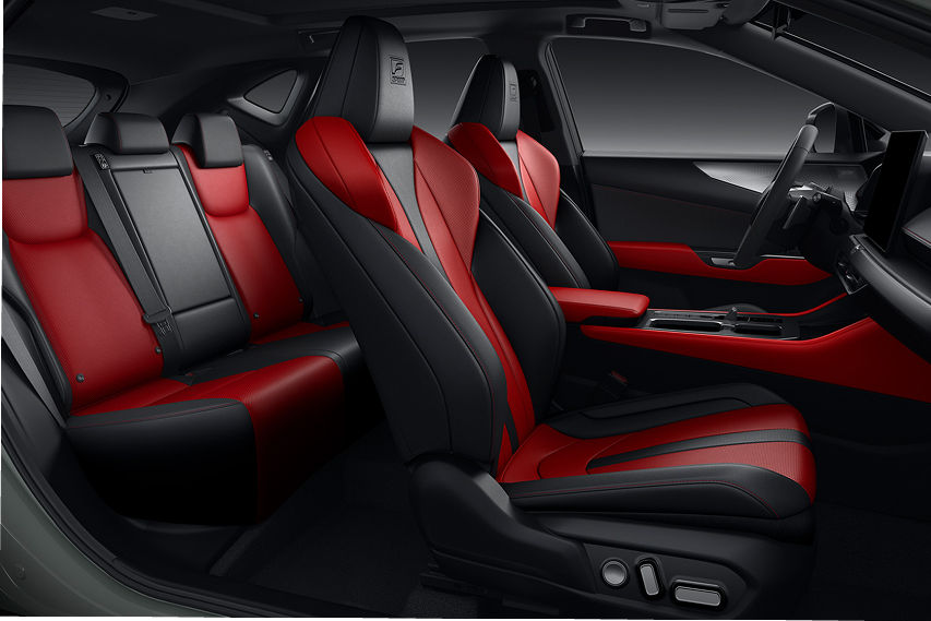 2026 Lexus NX seats view
