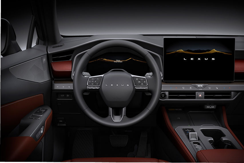 2026 Lexus NX steering wheel view