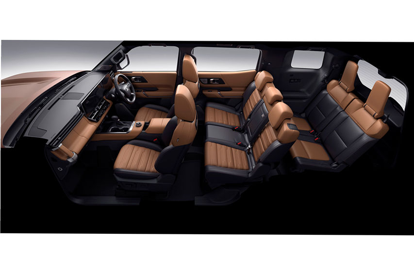 2026 Mitsubishi Pajero seats view