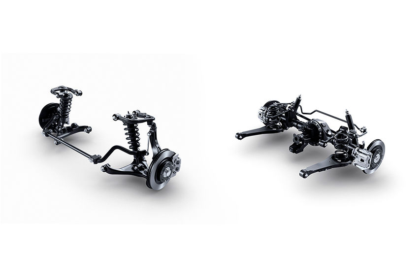 2026 Mitsubishi Pajero suspension view