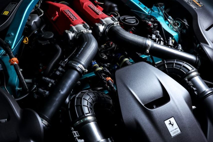 Ferrari Amalfi Spider engine