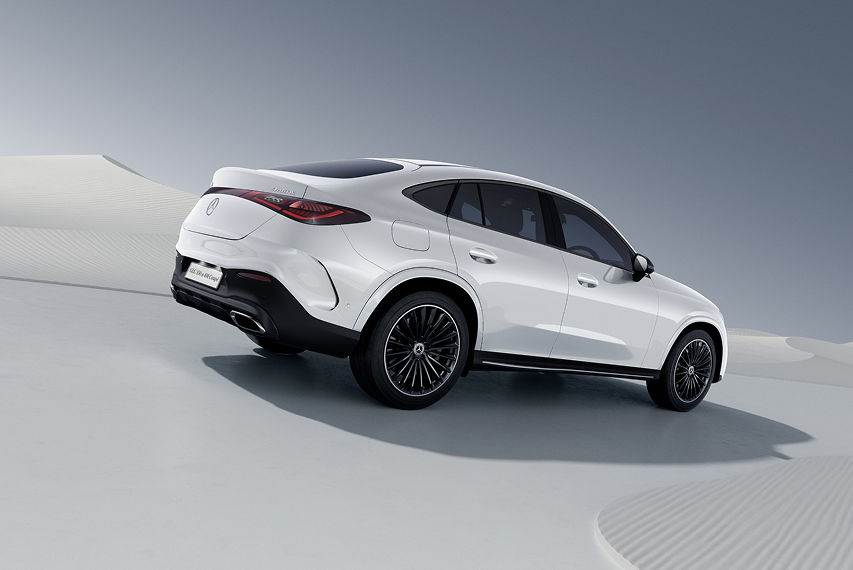 Mercedes-Benz GLC 350e Coup&eacute; Nightfall Edition rear view