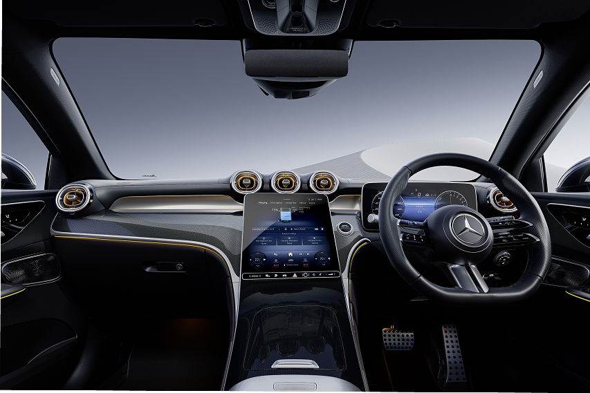 Mercedes-Benz GLC 350e Coup&eacute; Nightfall Edition interior view