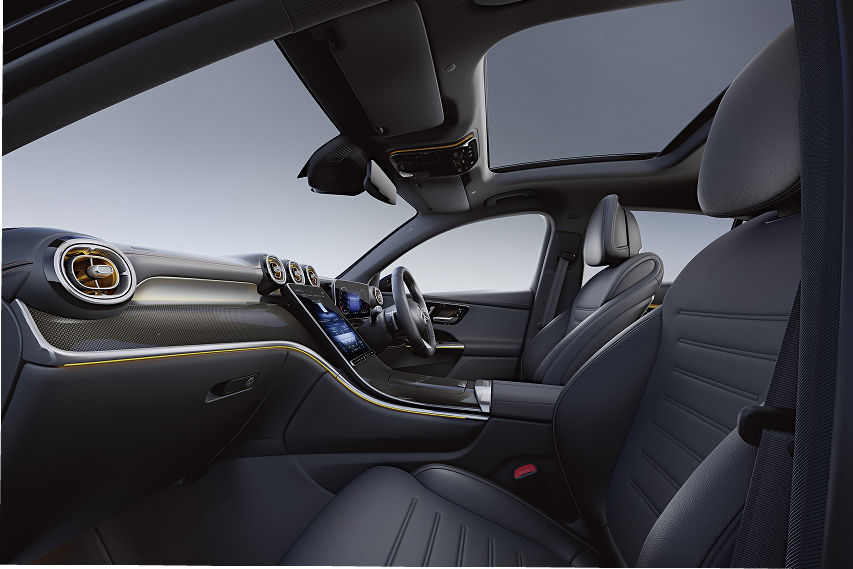 Mercedes-Benz GLC 350e Coup&eacute; Nightfall Edition interior view
