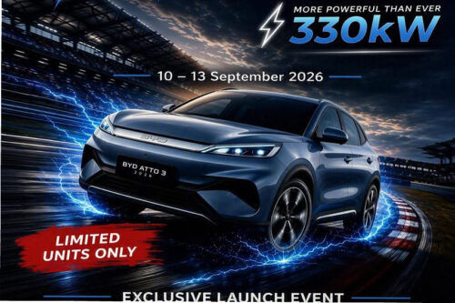 449PS BYD Atto 3 Performance teased for Malaysia, on show from 10 September