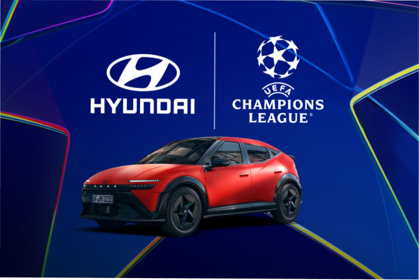 Ioniq 3 fronts Hyundai's new UEFA Champions League deal
