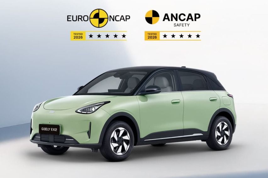 Geely EX2 Sabet Bintang Lima Euro NCAP dan ANCAP