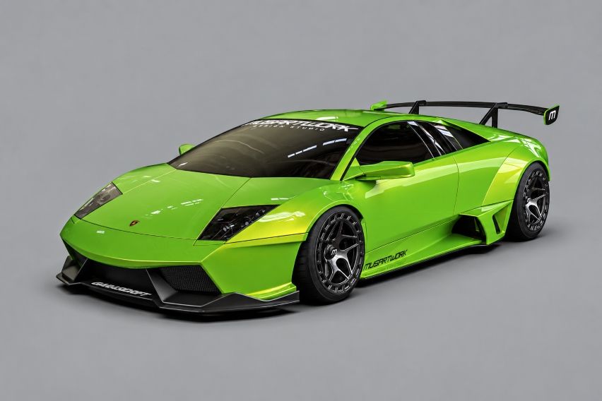 Lambo Murcielago drift