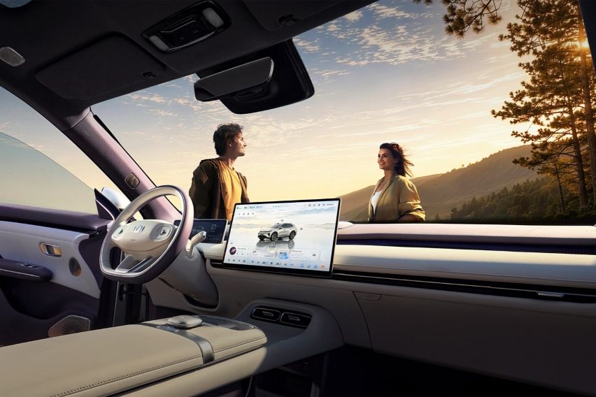 Changan Nevo Q06 interior dashboard