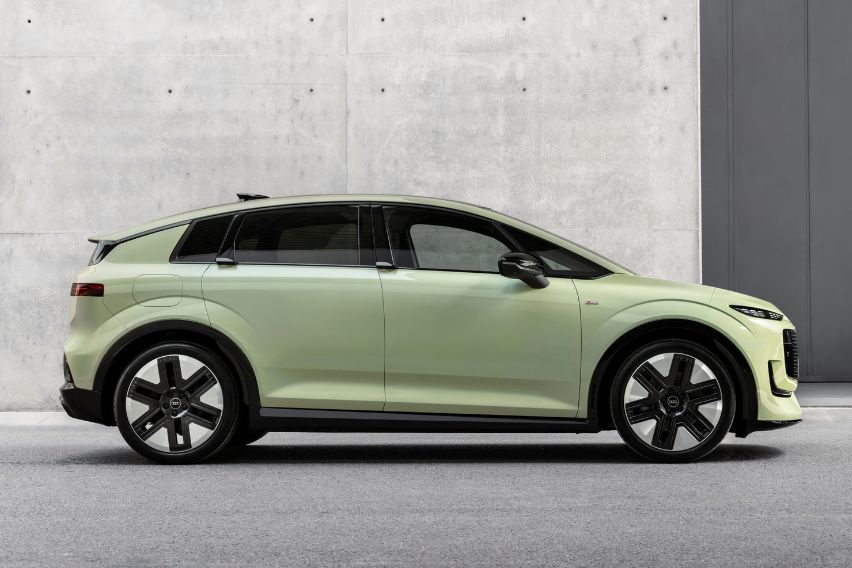 Audi A2 e-tron side