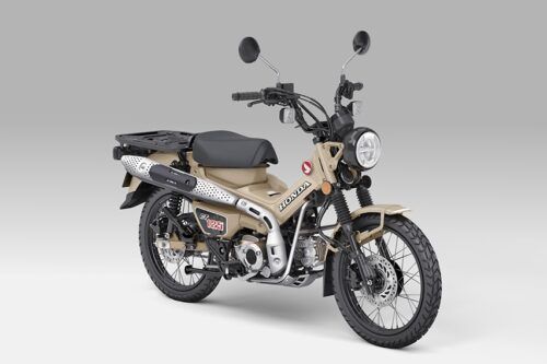 Honda CT125 Tampil dengan Warna Baru Matte Fresco Brown, Harga Tetap Rp83,5 Juta