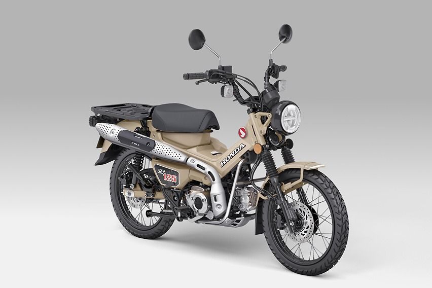 Honda CT125 Tampil dengan Warna Baru Matte Fresco Brown, Harga Tetap Rp83,5 Juta