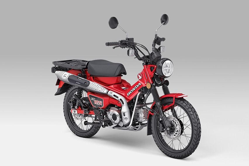 Honda CT125 Glowing Red