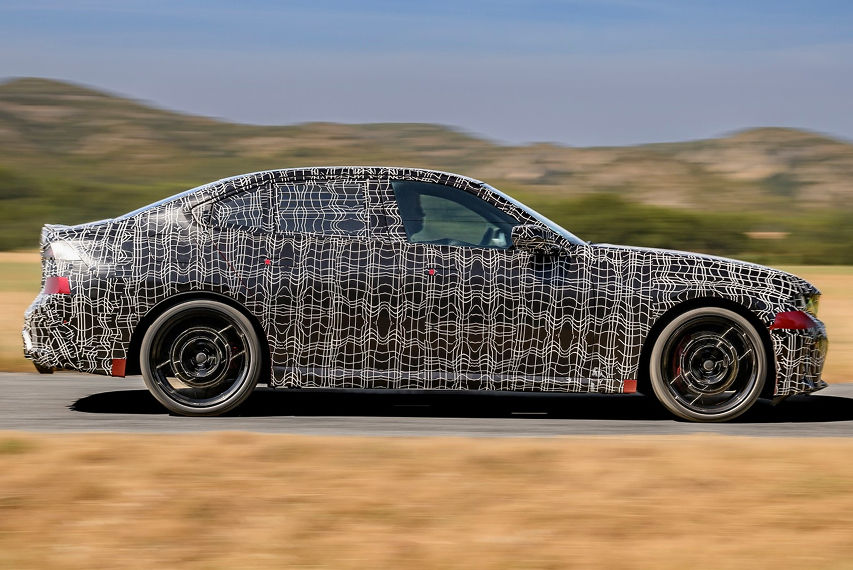 new BMW 3 Series, BMW G50 side profile view