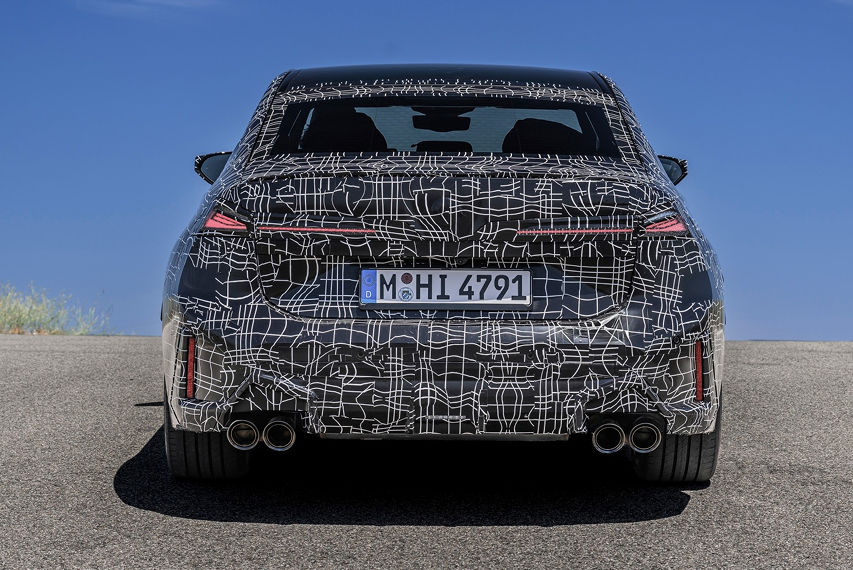 new BMW 3 Series, BMW G50 rear view