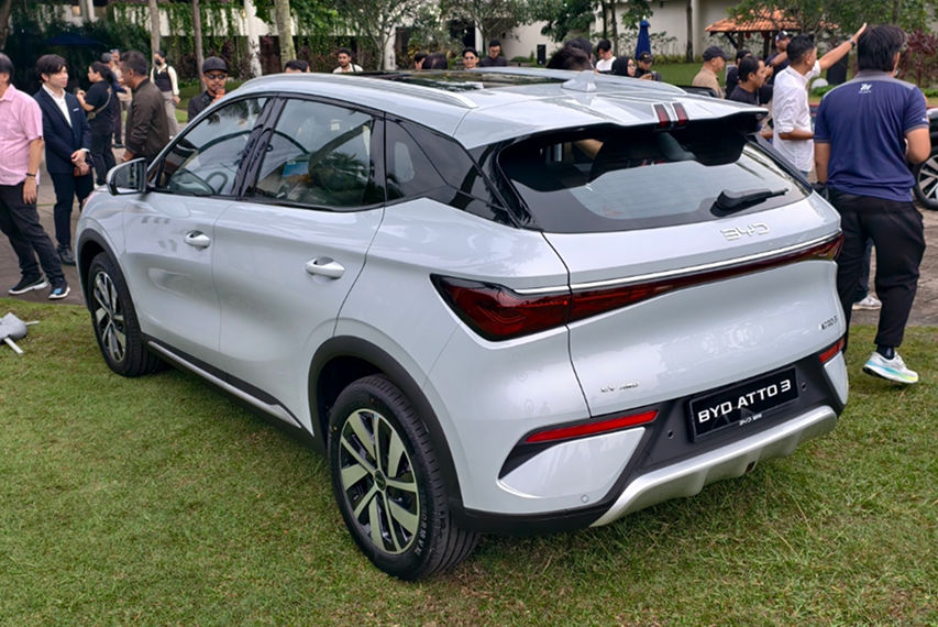 BYD Atto 3 Performance rear view