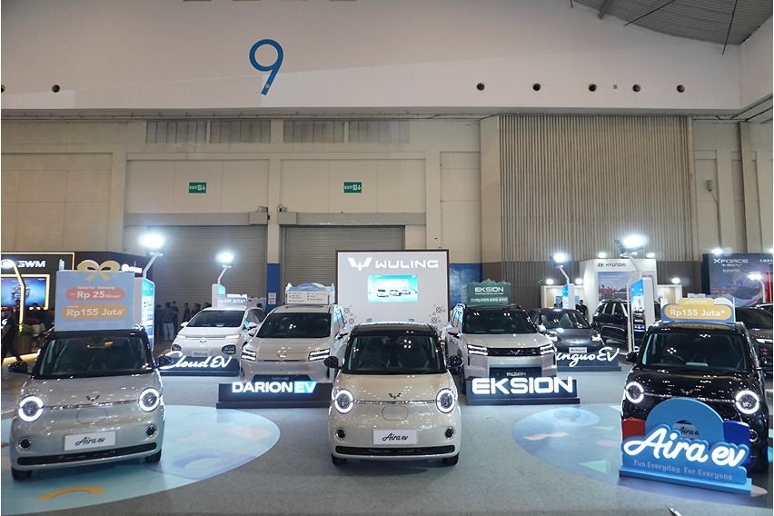 Wuling Pajang Tujuh Kendaraan Listrik di BCA Expo 2026, Sediakan Bunga Kredit Flat