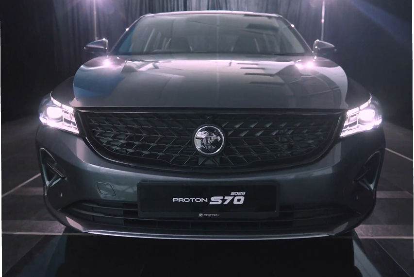 Proton S70 Prime front grille view