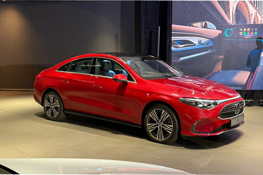Mercedes-Benz CLA200 preview Malaysia front view