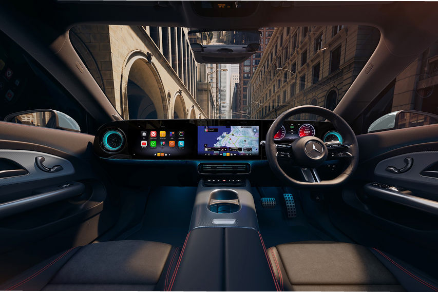 Mercedes-Benz CLA200 Malaysia interior view