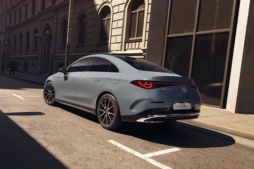 Mercedes-Benz CLA200 rear view Malaysia