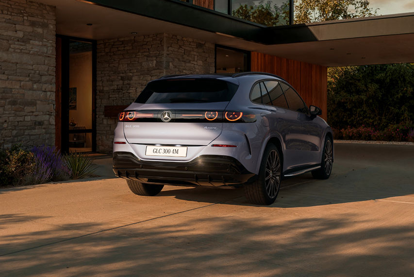 Mercedes-Benz GLC EV rear view Malaysia
