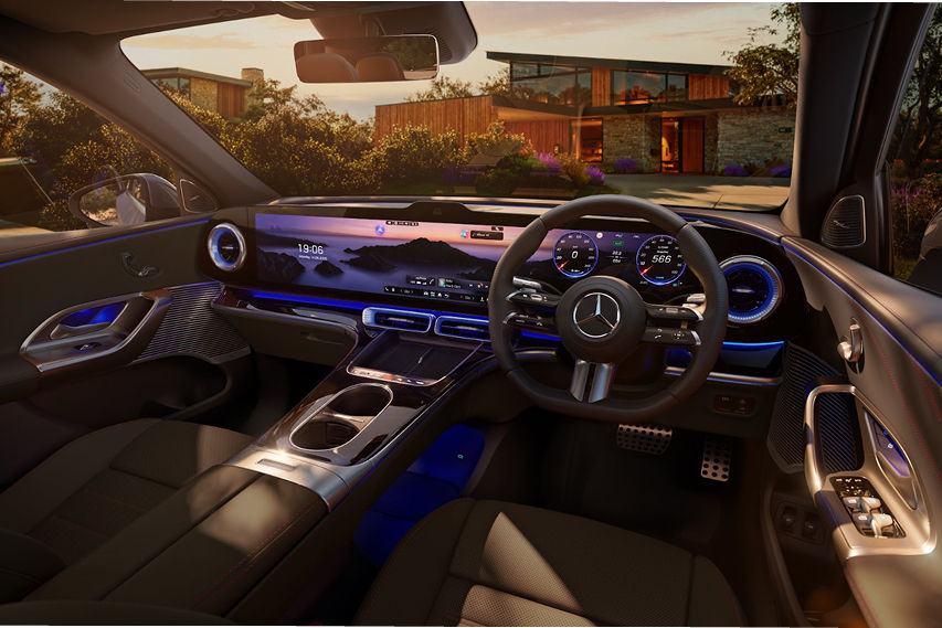 Mercedes-Benz GLC EV Malaysia interior view