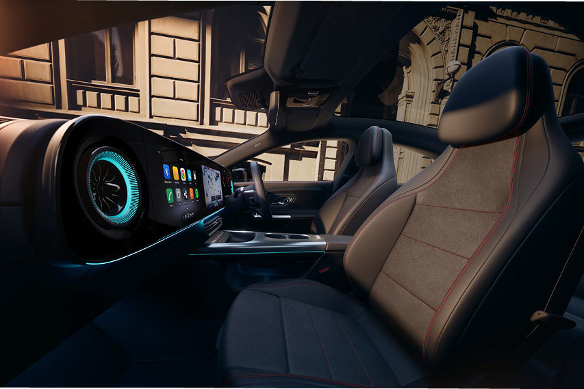 Mercedes-Benz CLA200 seats view 