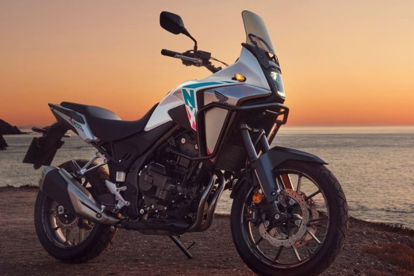 Honda NX500 with Honda E-Clutch