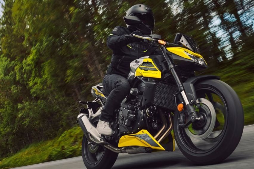 Honda CB750 with Honda E-Clutch