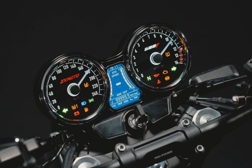 Speedometer ZXMoto ZX500F Mengaspal Rp100 jutaan