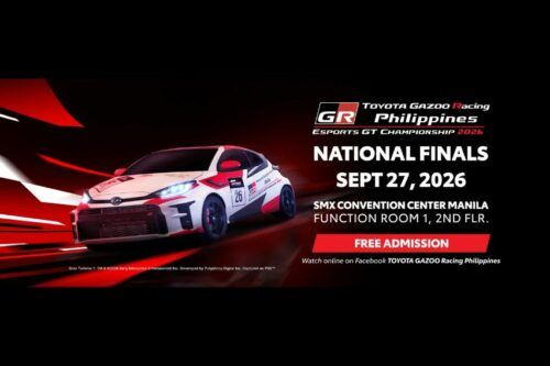 2026 Toyota GR PH Esports GT Championship set this month
