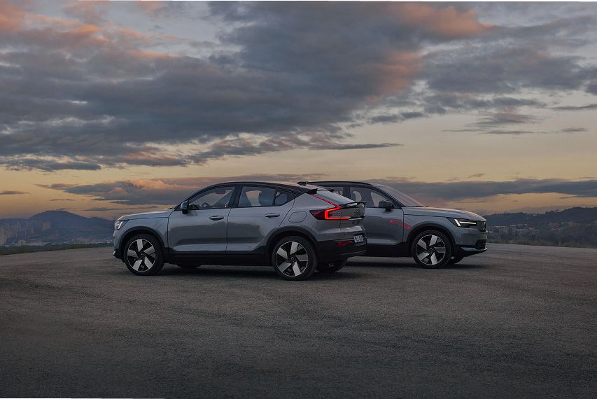 Volvo XC40, EX40 and EC40 2026 update