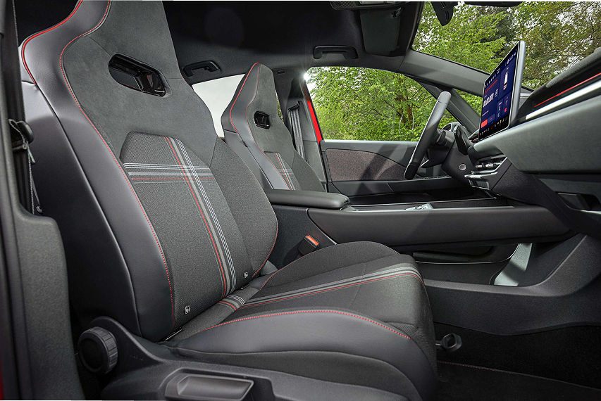 Volkswagen ID.3 GTI seats view