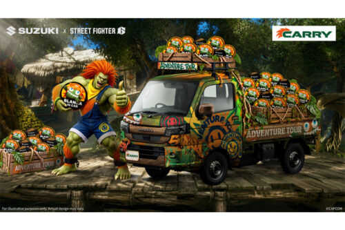 Suzuki showcases Blanka-themed Carry at TGS 2026 